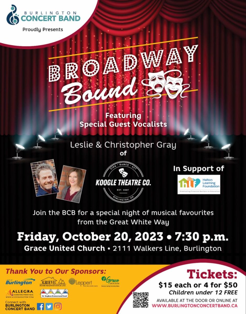 This Friday we will be singing with the Burlington Concert Band in support of the Halton Learning Foundation <a href="/HaltonLearnFDN/">Halton Learning Foundation</a> <a href="/BurlingtonTday/">BurlingtonToday.com</a> <a href="/BurlingtonPost/">Burlington Post</a>