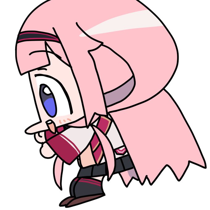 なんか横顔あまり描かないから新鮮