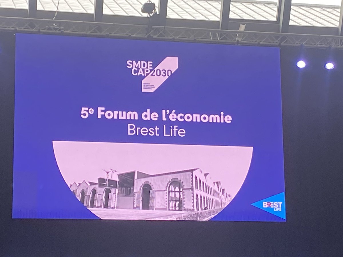 5e forum de l #economie @BrestFr Notre équipe présente pour échanger sur les enjeux, ressources et solutions pour notre territoire #smdecap2030 et notamment sur les transitions #RH #emploi #Climat et #numerique ! #BrestEspritLibre #inclusion #rse