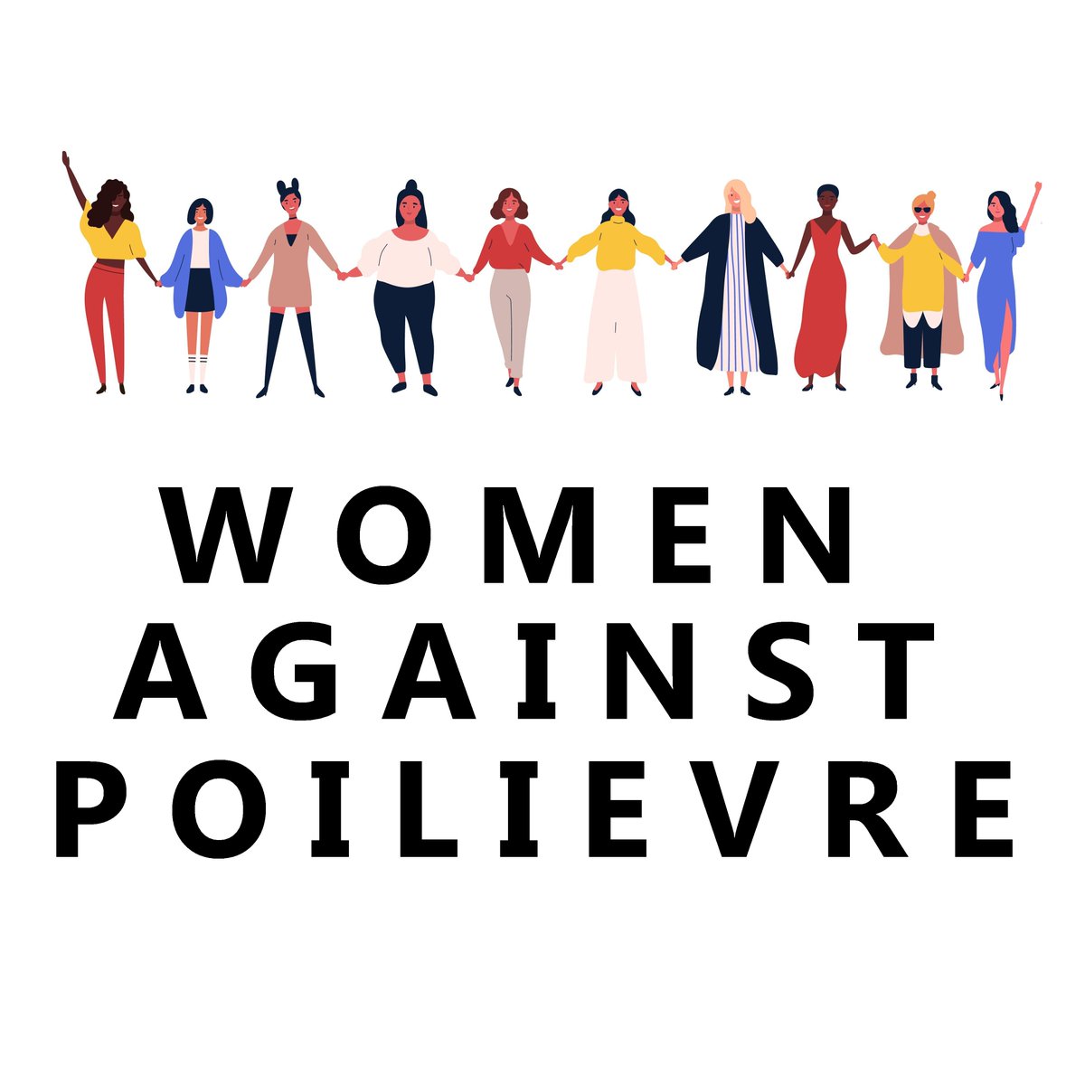 canadianpoli's tweet photo. I'm proud to be one of the women who willl never vote for Pierre Poilievre.  
#WomenAgainstPoilievre #NeverPoilievre https://t.co/oBUboXvOUg