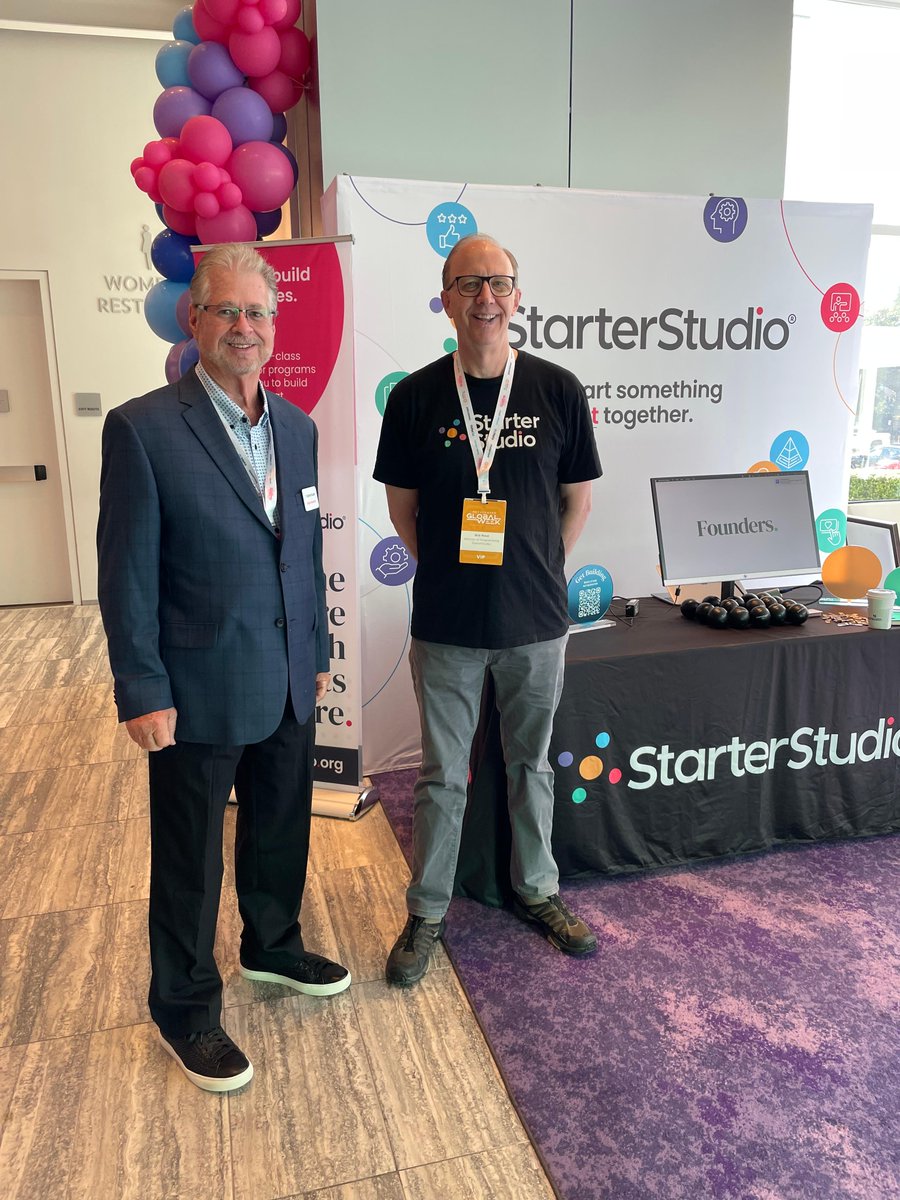 Kicking off Day 2 of MetaCenter Global Week!! Come by our StarterStudio booth!! #mcgw #tech #starterstudio #drphillipscenter #synapse #innovate #orlando #village