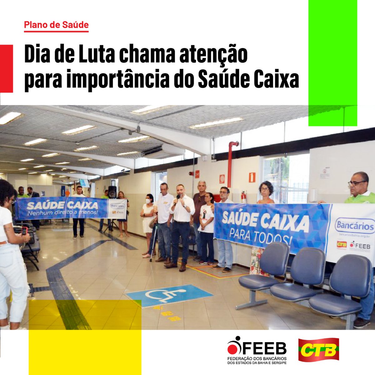 feebbase's tweet photo. Dia de Luta chama atenção para importância do Saúde Caixa

https://t.co/DxCp3zHzRI https://t.co/7vMskopb5S