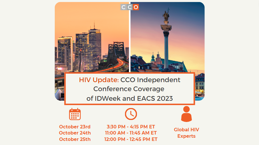 DeceraClinEdu's tweet photo. Join global #HIVexperts @MonicaGandhi9 @LacombeKarine1 @profchloeorkin @Darcy_ID_doc @HIVTox in a live, interactive, CME/CPE-certified webinar answering your questions on key HIV treatment & prevention studies from #IDWeek and #EACS2023.
Register: https://t.co/AqCtocMpI6 https://t.co/u4YFZ6K4BJ