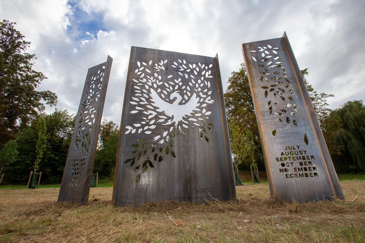 Blaze_Group's tweet photo. Blaze Communication is delighted to have been part of and celebrate the official inauguration of the Enfield Living Memorial that occurred on September 24th. It was a moving gathering filled with remembrance, unity and paying tribute to loved ones https://t.co/JgZaw36IJF https://t.co/f1DchPV9Uu