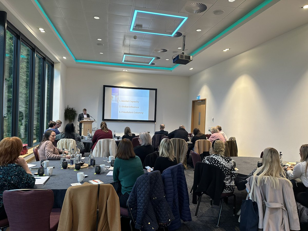 STEPWales's tweet photo. Next at today’s @STEPSociety Wales conference we have @OwainRJames speaking about mental capacity. Thank you, Owain. https://t.co/a2ePgCNUoe