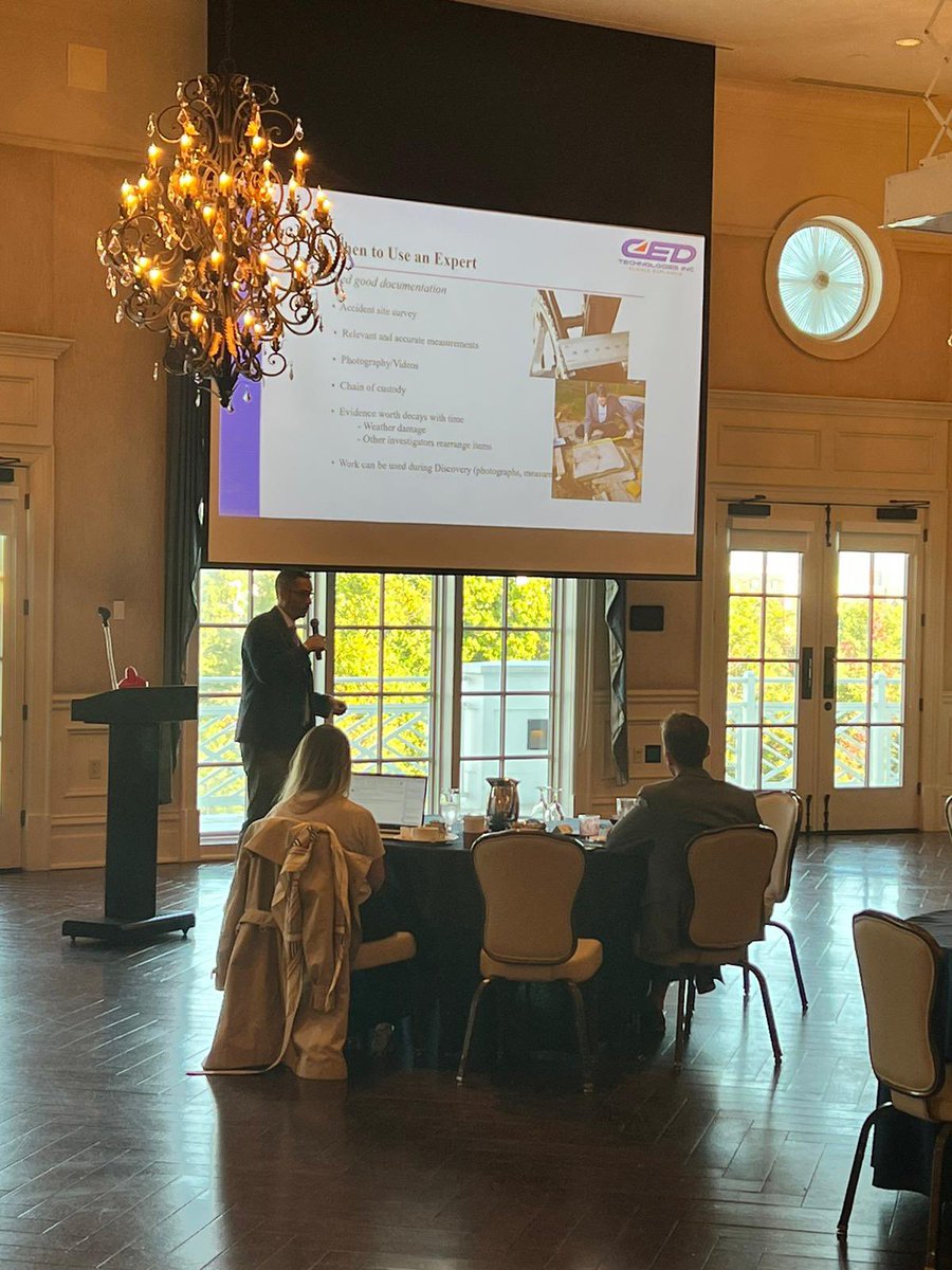 hospitality_law's tweet image. The conference started by Doug Hrobak from #CEDTechnologies

Very insightful presentation on “Better Tools Make Better Experts and Demonstrative Evidence”

#HLC2023