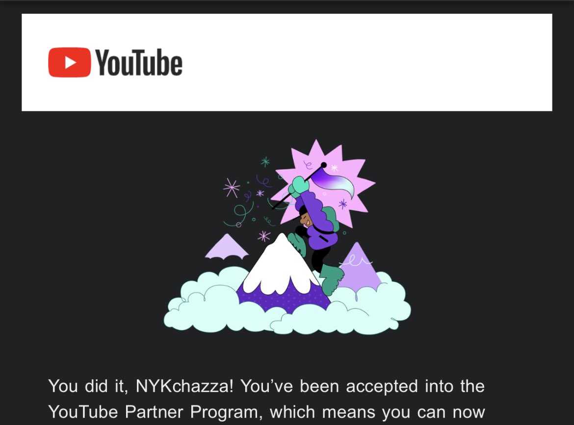 NYKchazza's tweet photo. WE MADE YT PARTNER…

Started my brand new channel and within 2 vids we made it in🤝

Always dreamed of that plaque and nothing is stopping me 😎

Thanks to everyone who watches the channel on all platforms💙 https://t.co/4kwhdHVLMZ