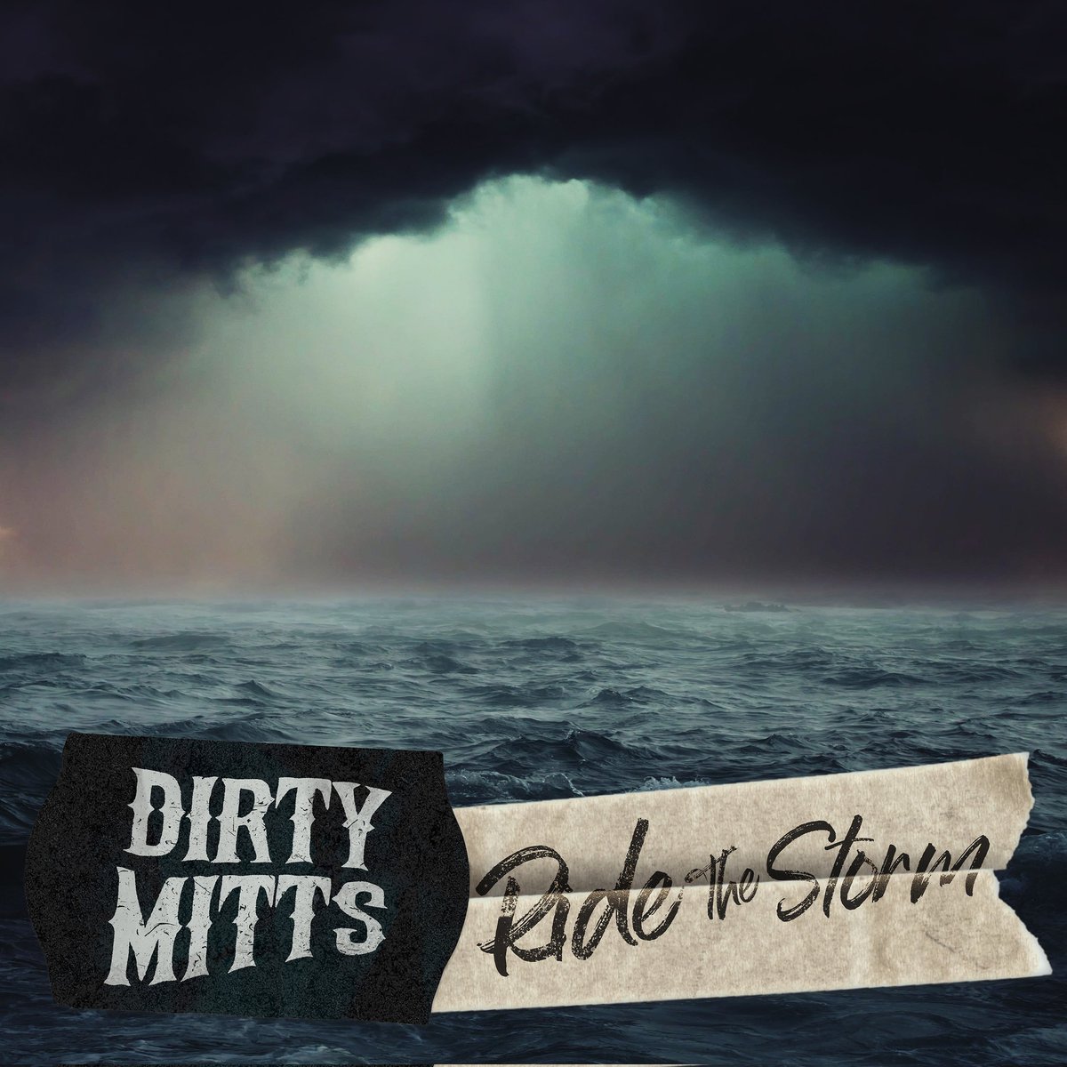 🌪️ Revealing our cover art for 'Ride The Storm'! Dropping Nov 3rd. Fresh sound, timeless rock. Be ready. 🎸 #DirtyMitts #RideTheStorm #Nov3 Can't wait to work with @SaNPRuk again 🤘