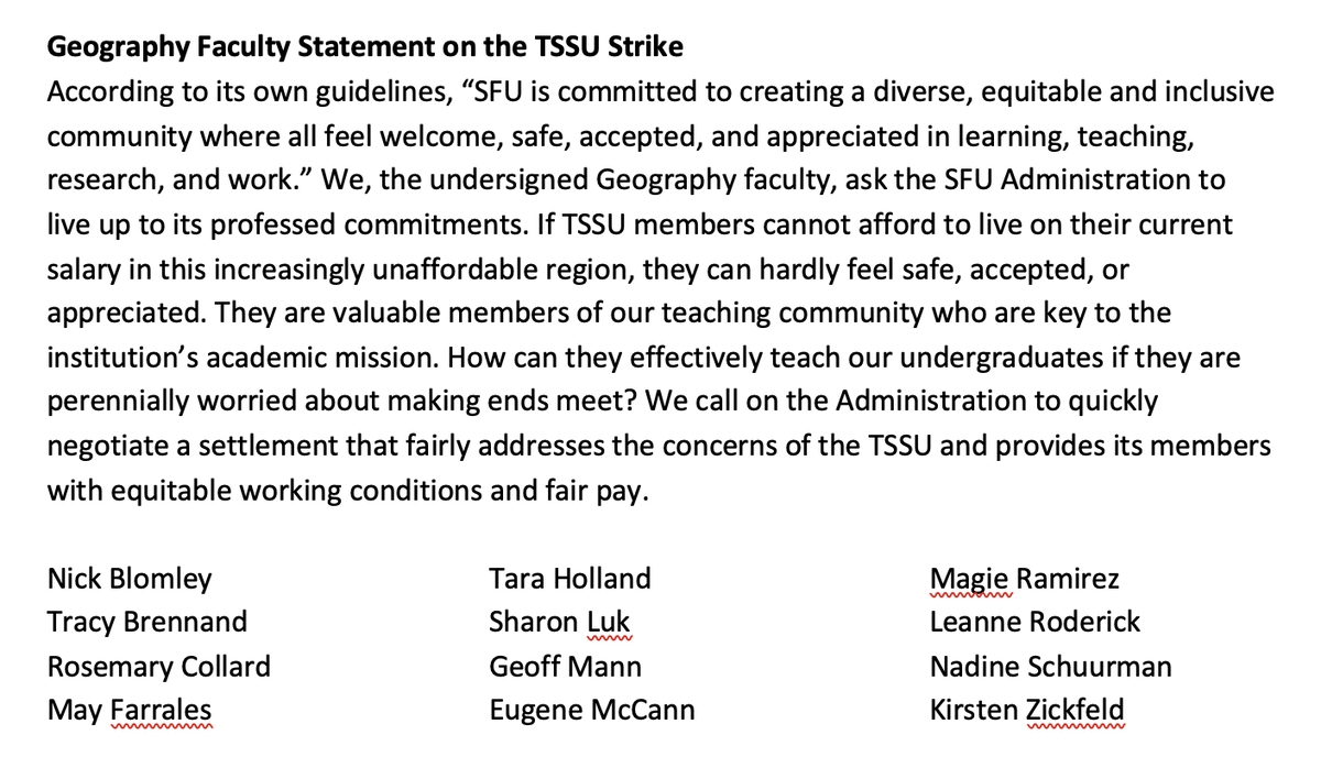 NBlomley's tweet image. @TSSU @SFU @SFUENV