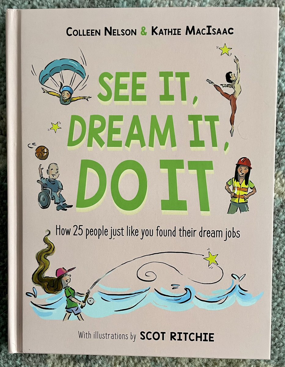 @ColleenNelson14  and #KathieMacIsaac wrote See It, Dream It, Do It… words, fast facts and thoughtfully placed questions, combined with @ScotRitchie’ spot on illustrations are truly inspiring and will be a great addition to your collection! @PajamaPress1 #bookposse