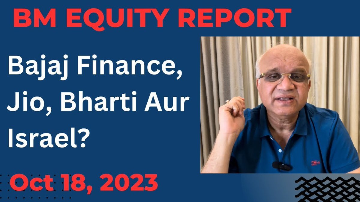 Today's Insights from Basant Maheshwari:

1. Discussing various topics:    
#StockMarketAnalysis #MiddleEastTensions #BajajFinanceResults #GlobalImplications
#TechnologyStocks #TelecomSectorIndia
#InvestorAdvice #EconomicImplications
#CrudeOilPrices #PolicyMakingChallenges