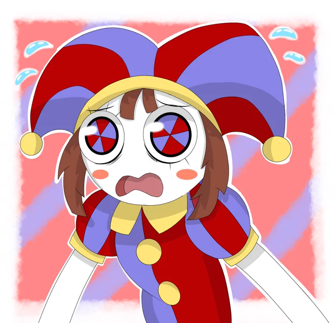 My attempts to draw Pomni #TheAmazingDigitalCircus #Pomni