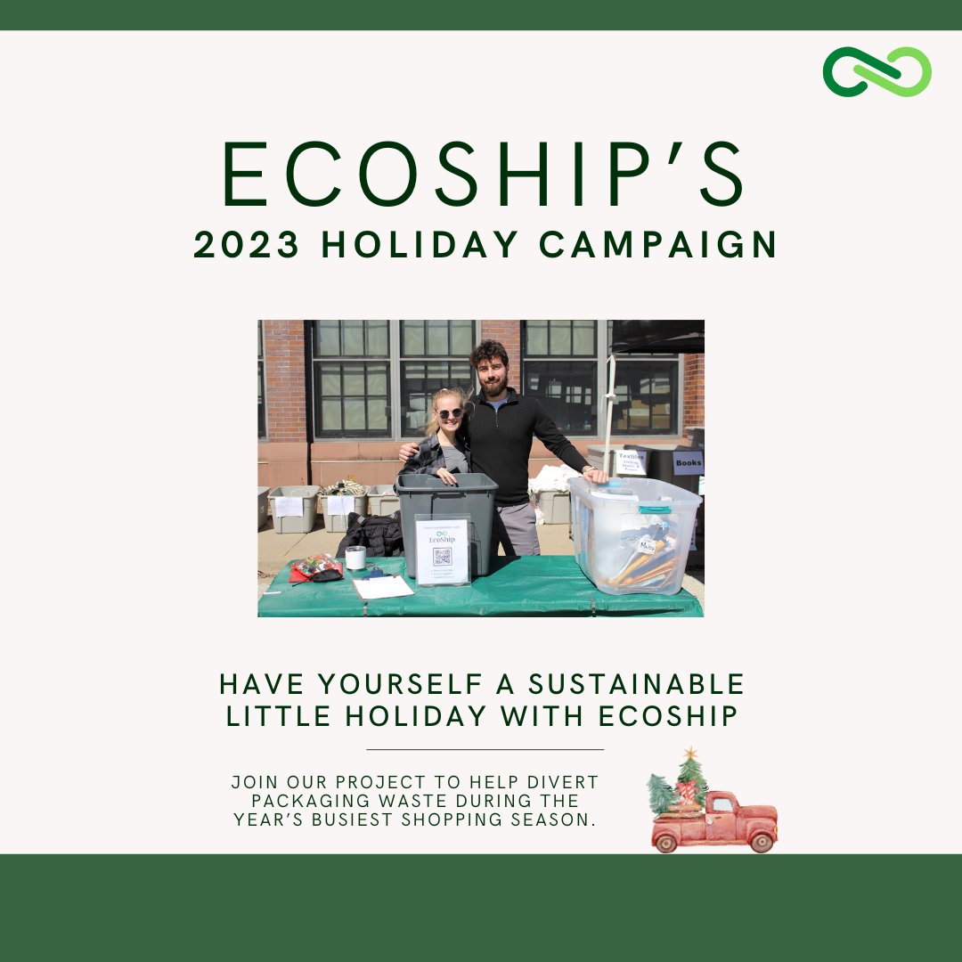 EcoShip_Chicago's tweet photo. It's said that every holiday season, around 175,000 tons of plastic packaging gets thrown out. This year, EcoShip is doing something about it by hosting our collection campaign. For more info, check out https://t.co/tK24i086LN https://t.co/dLIwnlqcP7