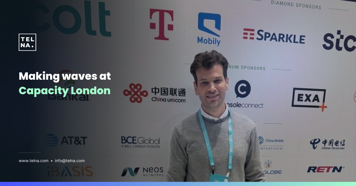 Our CEO, Greg Gundelfinger, is making waves at Capacity London. He's helping us stay at the forefront of connectivity innovations. Stay tuned for updates! 🚀 #ConnectivityLeaders