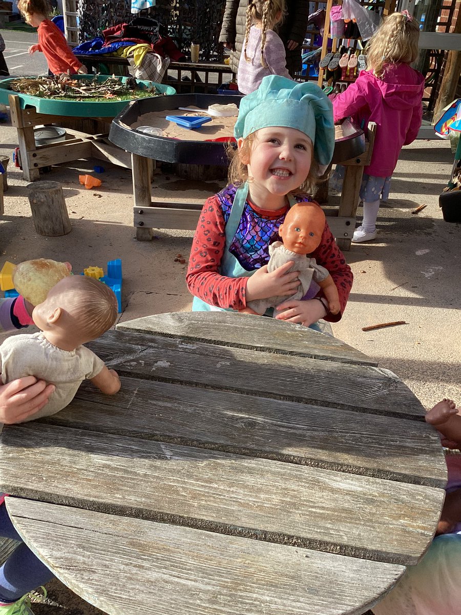 TadPrimaryAcad's tweet photo. We’re cooking up a storm today in EYFS. Lots of fantastic language been used to describe our luxury dining experience. #TadcasterEYFS #comedinewithme @eboractrust @ComeDineWithMe https://t.co/UCtAE08hah