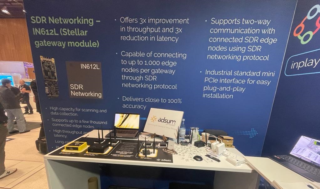 AdsumNetworks's tweet photo. Live from the Wireless IoT Tomorrow expo, Germany.
We are here with our partners @InPlay_Tech at booth #6.
We’re eager to meet you and show you the fastest RFID reader enabler in the market 🚀 https://t.co/ilFLWJ3gwA