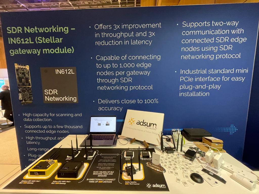 AdsumNetworks's tweet photo. Live from the Wireless IoT Tomorrow expo, Germany.
We are here with our partners @InPlay_Tech at booth #6.
We’re eager to meet you and show you the fastest RFID reader enabler in the market 🚀 https://t.co/ilFLWJ3gwA