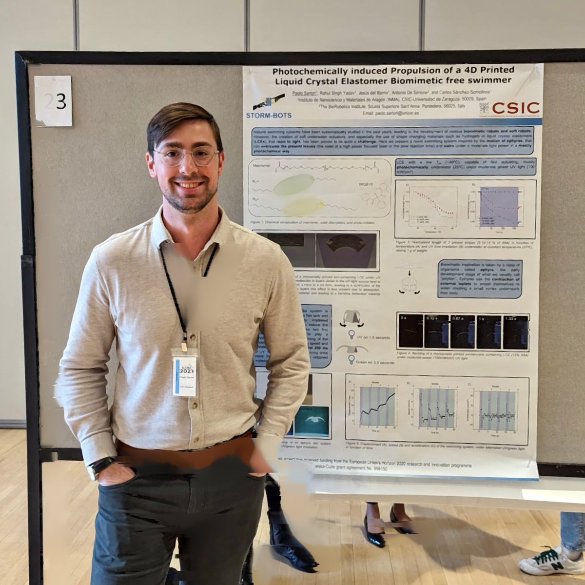 STORMBOTS_ITN's tweet photo. 🔝We share today the participation of the STORM-BOTS ESRs at the #ILCEC2023 conference: 

🔵 Paolo (ESR-4) 
🔵 Lovish (ESR-5) 
🔵 Michal (ESR-7) 
🔵 Zixuan (ESR-11)

All the info at https://t.co/NFDv8snVOv

@MSCActions @REA_research #MSCAITN #H2020 https://t.co/xsxnsgz8cJ