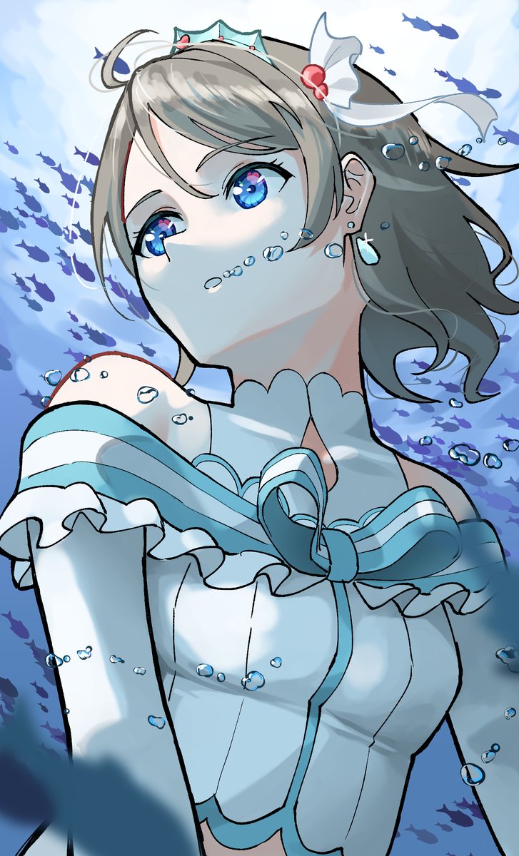 スクールアイドル全員描く 
Draw all school idols  
9人目　渡辺曜
あと46人 #lovelive