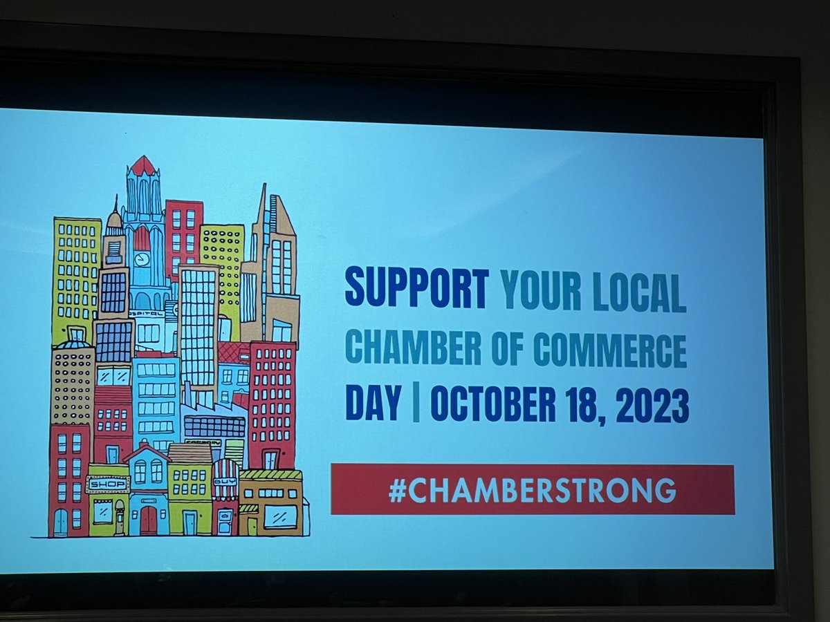 In Raleigh at the <a href="/ACCEFoundation/">ACCE Foundation</a> DEI practitioner meeting and it’s also #ChamberDay #ChamberStrong