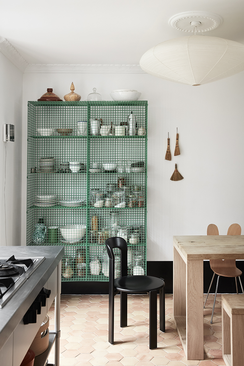 See-through Wire Shelf by Muller Van Severen 🧩💚