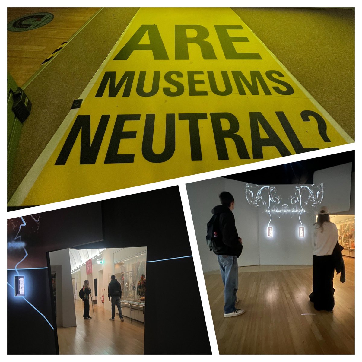 First field trip for the MA students - this time to the Global Galleries <a href="/World_Museum/">World Museum 🌎</a>. Thanks to Meghan &amp; Marian for taking time to talk to us about the gallery - past, present &amp; future #museums #publichistory
