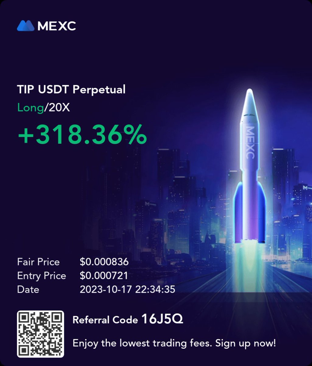 cryptomill69's tweet photo. 5 Times Positive results from Tip🚀
#cryptocurrency #MEXC #trading https://t.co/gekX3OGEDo