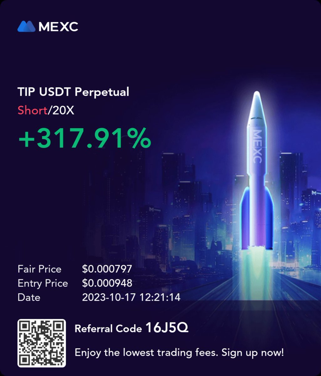 cryptomill69's tweet photo. 5 Times Positive results from Tip🚀
#cryptocurrency #MEXC #trading https://t.co/gekX3OGEDo
