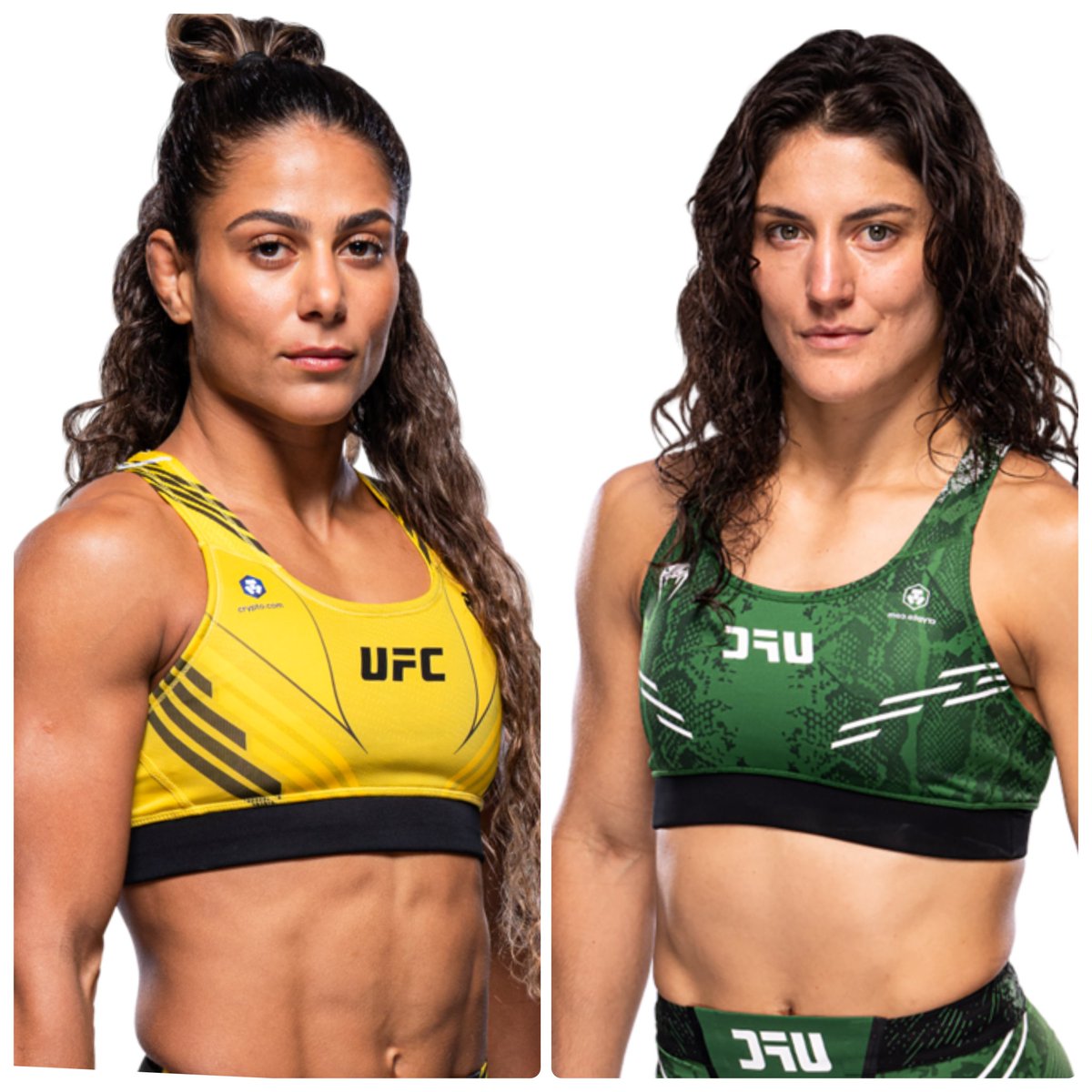 GroundPoundMo's tweet image. Tabatha Ricci (9-1) 🇧🇷 vs Loopy Godinez (11-3) 🇲🇽🇨🇦 para #UFC295 el 11 de noviembre en Nueva York (Fuente @CCLegaspi) #UFC #Strawweight

Viendo la posición de ambas en el ranking este duelo es perfecto