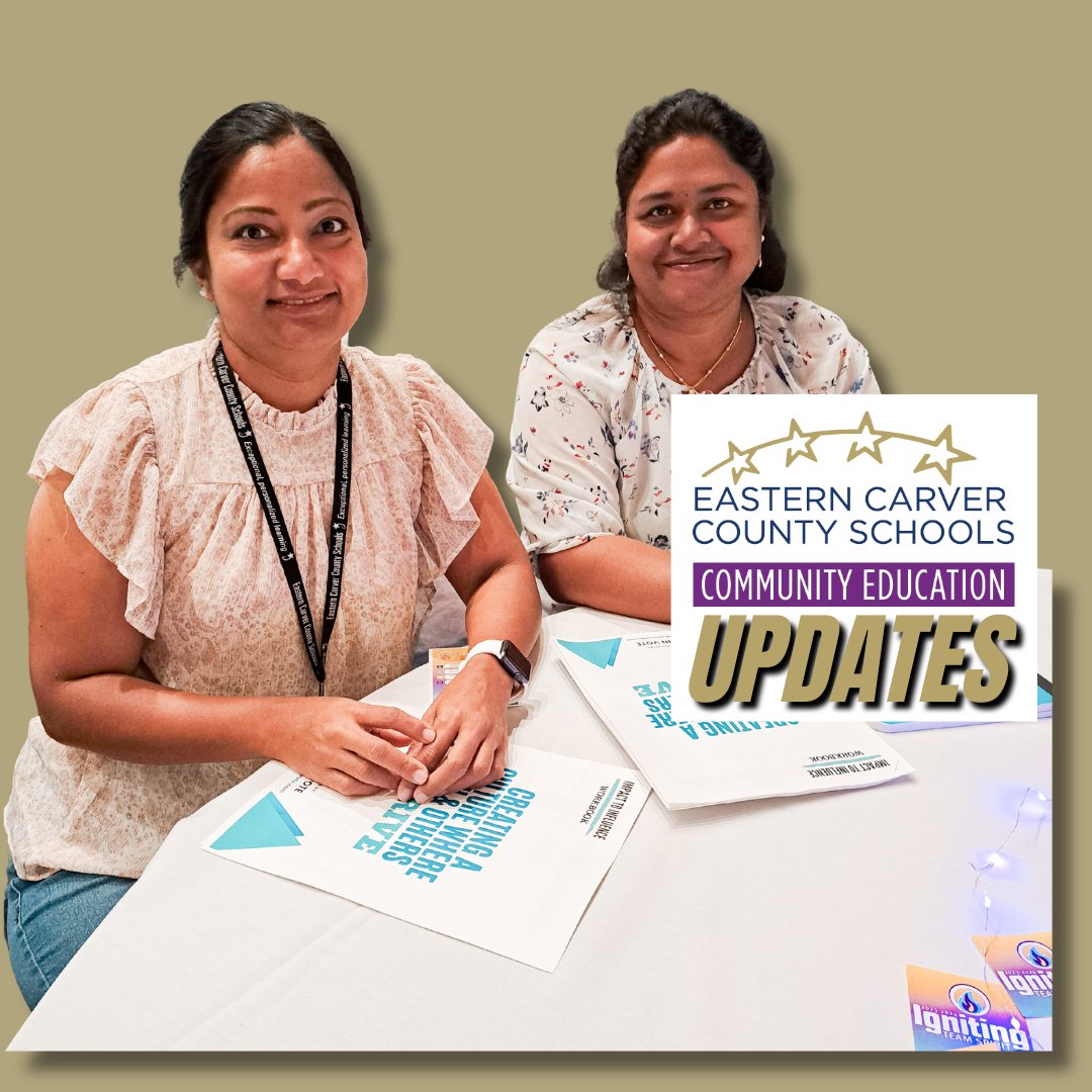 📢 Stay in the Loop with Our Latest News and Updates! 📰🔄

Click the link below to catch up on all the exciting happenings at Community Education. From enriching classes to engaging events, we've got a lot in store for you! 🌟
tinyurl.com/WeeklyUpdate10… 
#CE4ALL #StormHawks #ECCS