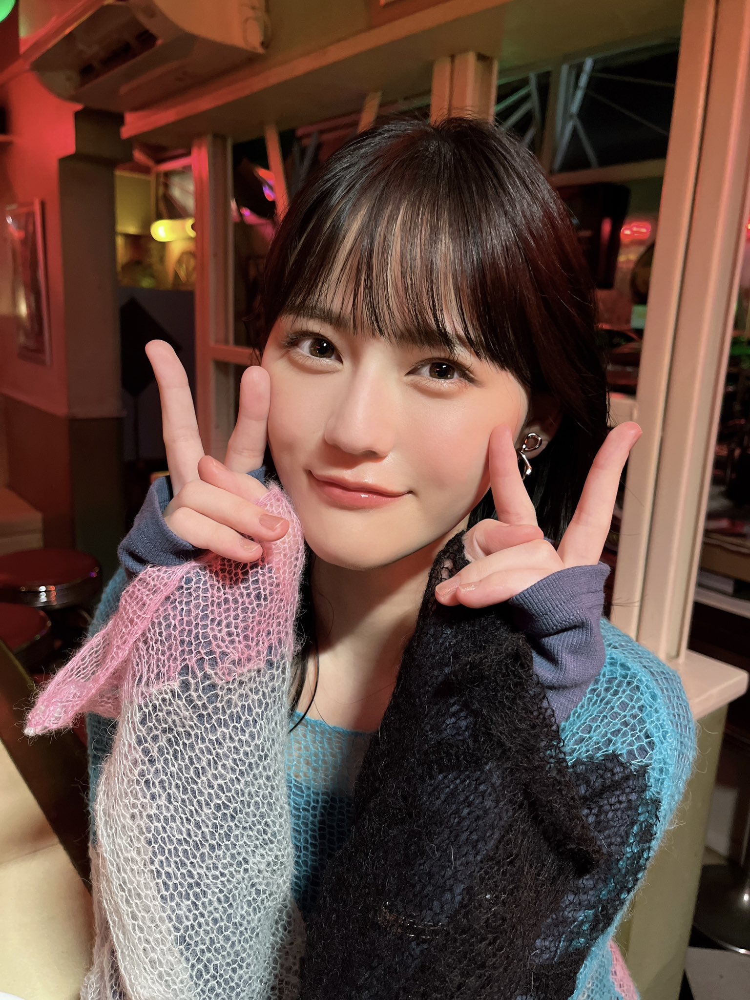 イコラブ ＝LOVE 髙松瞳 抽選会 チェキ 直筆 ラストノートしか