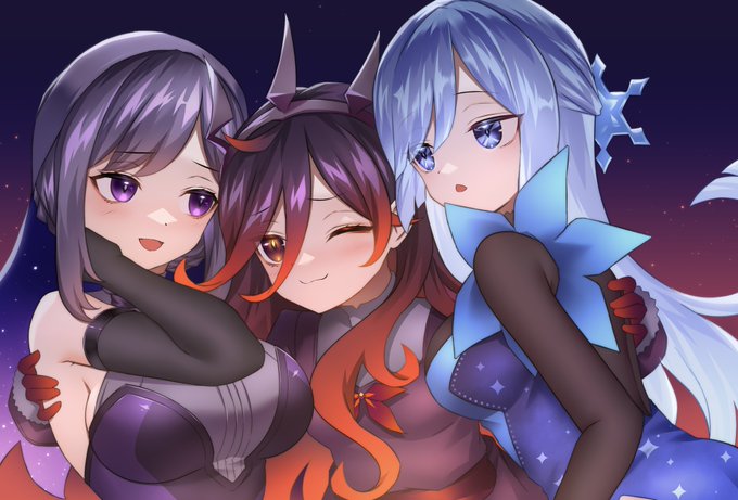 【闇と炎と氷の魔女】 