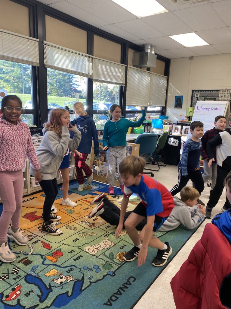 We Dance Wednesday is back! 4E knows his to Shake it Off❣️ #beartavernpride