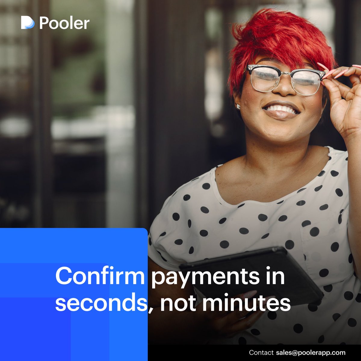 Poolerapp_'s tweet photo. Savor the Speed!

Experience effortless and seamless payment confirmations with Pooler's real-time transaction monitoring. Say goodbye to waiting and enjoy a more efficient payment process

Send us a message or click the link in our bio to get started! https://t.co/d9s63HrgcV
