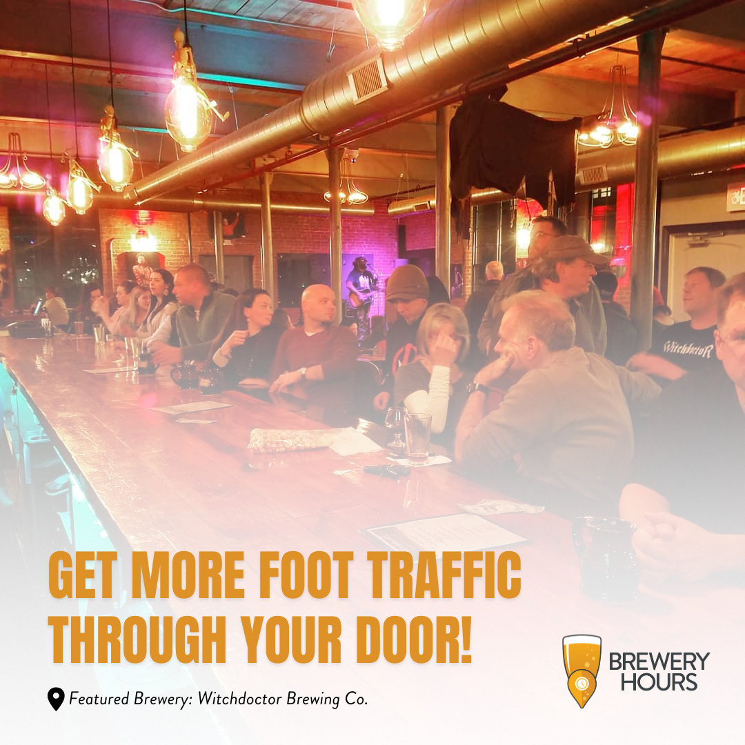 BreweryHours's tweet photo. 👻🍺 Want to attract more foot traffic to your brewery? Hosting an event is the answer! 🎉

🎃 Get into the Halloween spirit with these ideas: Costume Contest, Pumpkin Carving Contest, Spooky Beer Tasting Flight, and Halloween Trivia Night. Prizes and spooky fun await! 🧛‍♂️🎉 https://t.co/3DbESAN08n