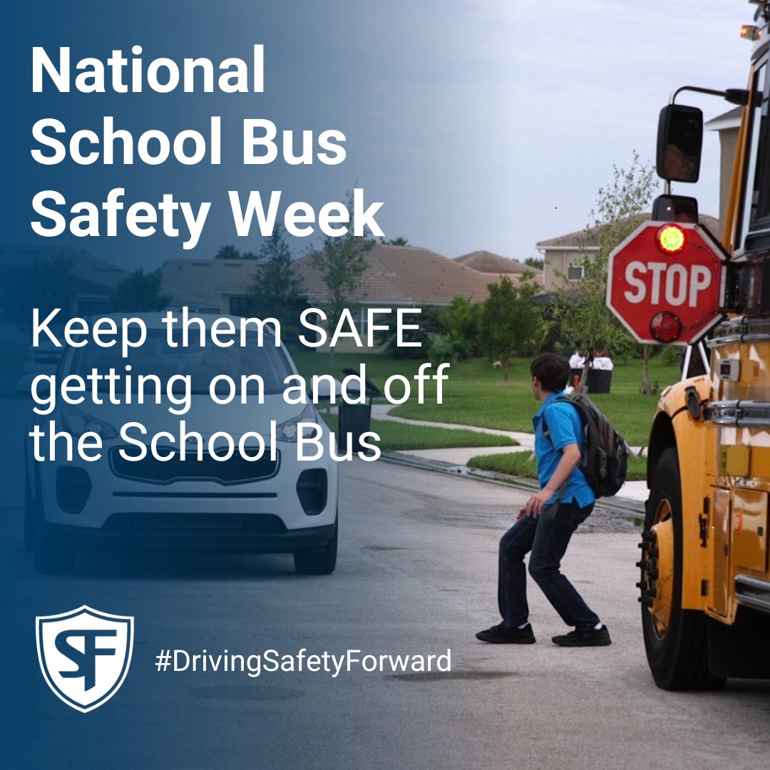 SafeFleetCoSB's tweet photo. During National School Bus Safety Week and every week, passenger and pedestrian SAFETY is at the forefront of every #schoolbus #driver and #schooldistrict. https://t.co/wAtHCW8oxv
#NSBSW23 #SafeFleet #DrivingSafetyForward #studentsafety #safetransportation https://t.co/0SPTK1ei4v