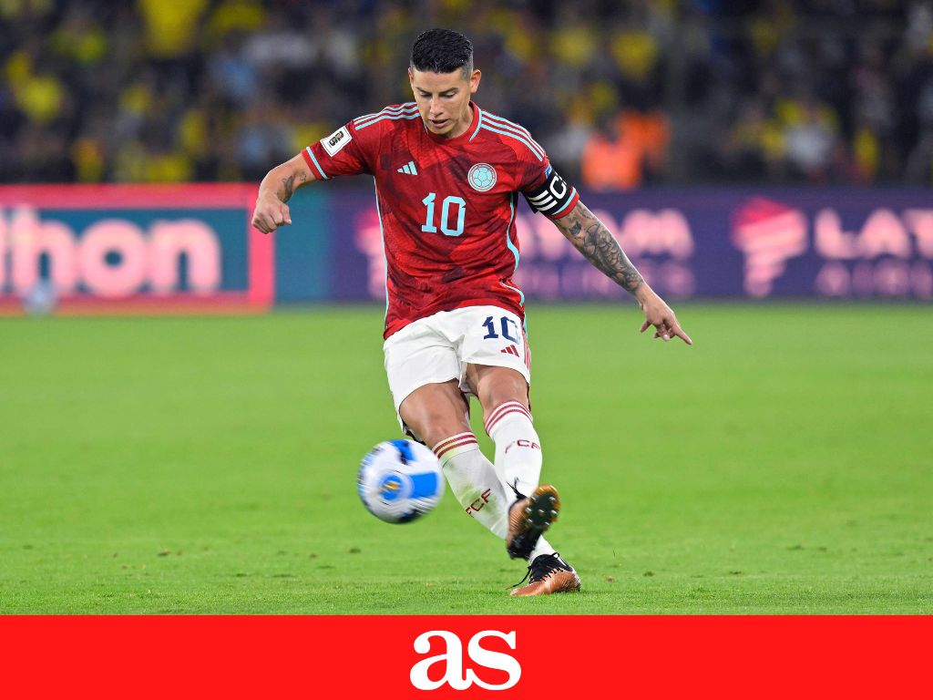 🎩🇨🇴 Califica de 1 a 10 el nivel de James Rodríguez en los partidos ante Uruguay y Ecuador