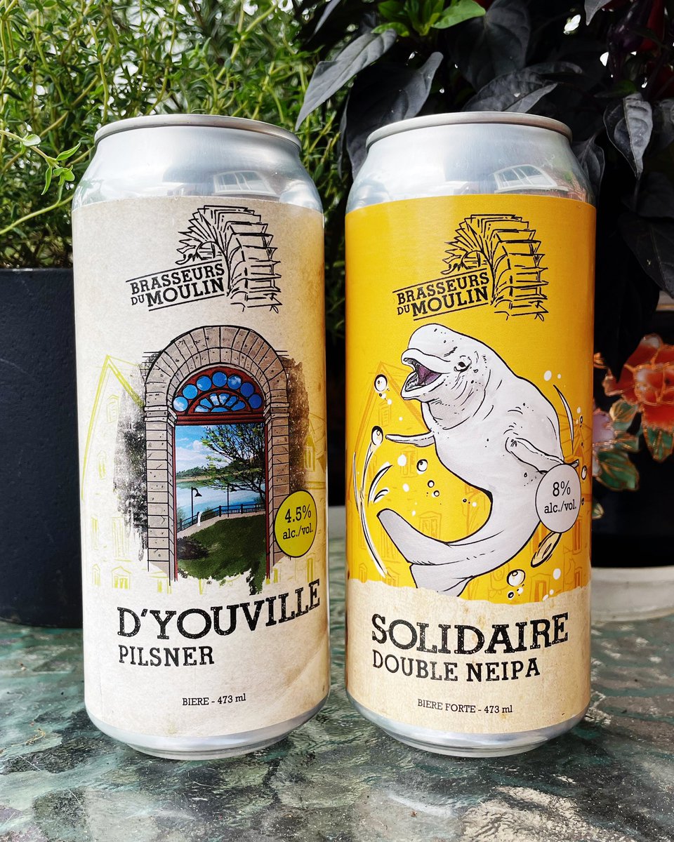 MojoRisenJam's tweet photo. Allô🍻
Voici les 2 bières que nous avons présentées vendredi dernier sur #Twitch

There are the 2 craft beers we reviewed on last friday stream! 

Un spécial Brasseurs du Moulin de Beloeil!

Offertes par notre ami Captain Spacebar🍻
#pilsner #doubleneipa #beloeil https://t.co/4LyTG0p6iH