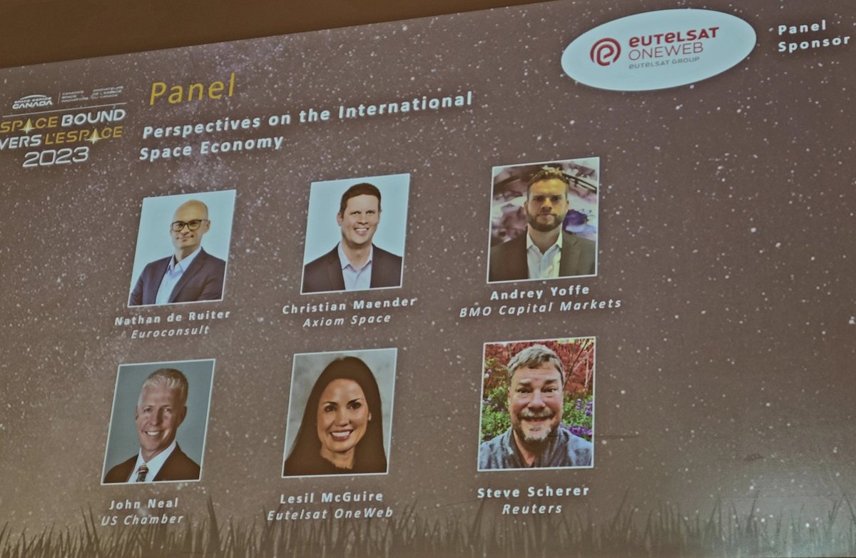 JessicaWestPhD's tweet image. Lisel McGuire tells the human story of what it means in Alaska to have @EutelsatOneWeb broadband connectivity, for health, education, small business. "As if 1,000 roads had been laid." 

#Spacebound @spacecanada