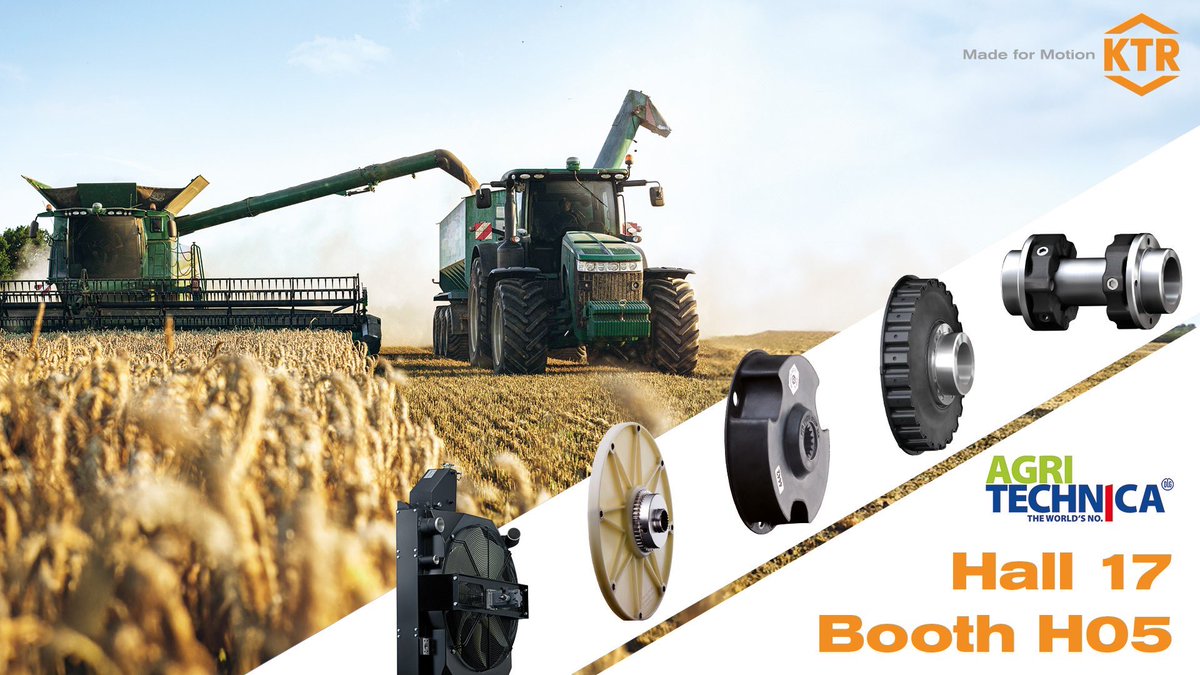ktrben's tweet photo. Of course, we can't be missing here either and will be happy to show you our solutions for the complex challenges of agricultural technology from 12.11.2023 - 18.11.2023. Secure your ticket now and visit us at booth H05 in hall 17. 
https://t.co/2dLxihSksL https://t.co/4pNQu4iTmf