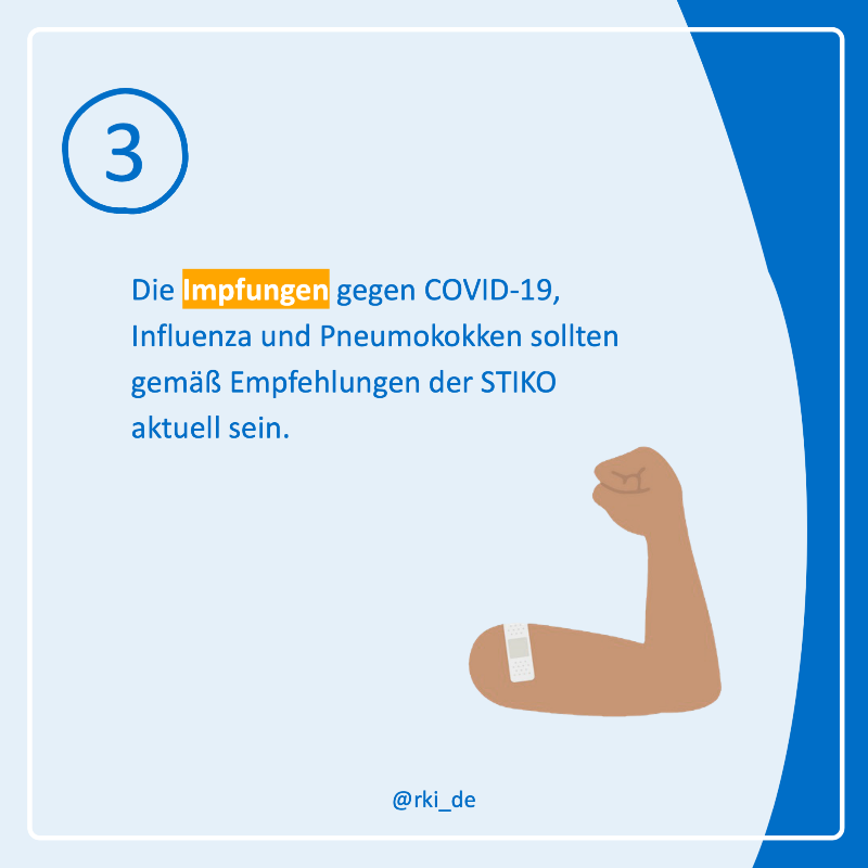 rki_de's tweet photo. 🆕 #Wochenbericht zur Aktivität akuter respiratorischer Erkrankungen #ARE ist online!
➡️ https://t.co/GYlfXlgI7Q
⚠️Impfstatus überprüfen: Impfangebot gegen #COVID19, #Influenza und #Pneumokken gemäß der #STIKO Empfehlungen wahrnehmen.
#Impfenschützt