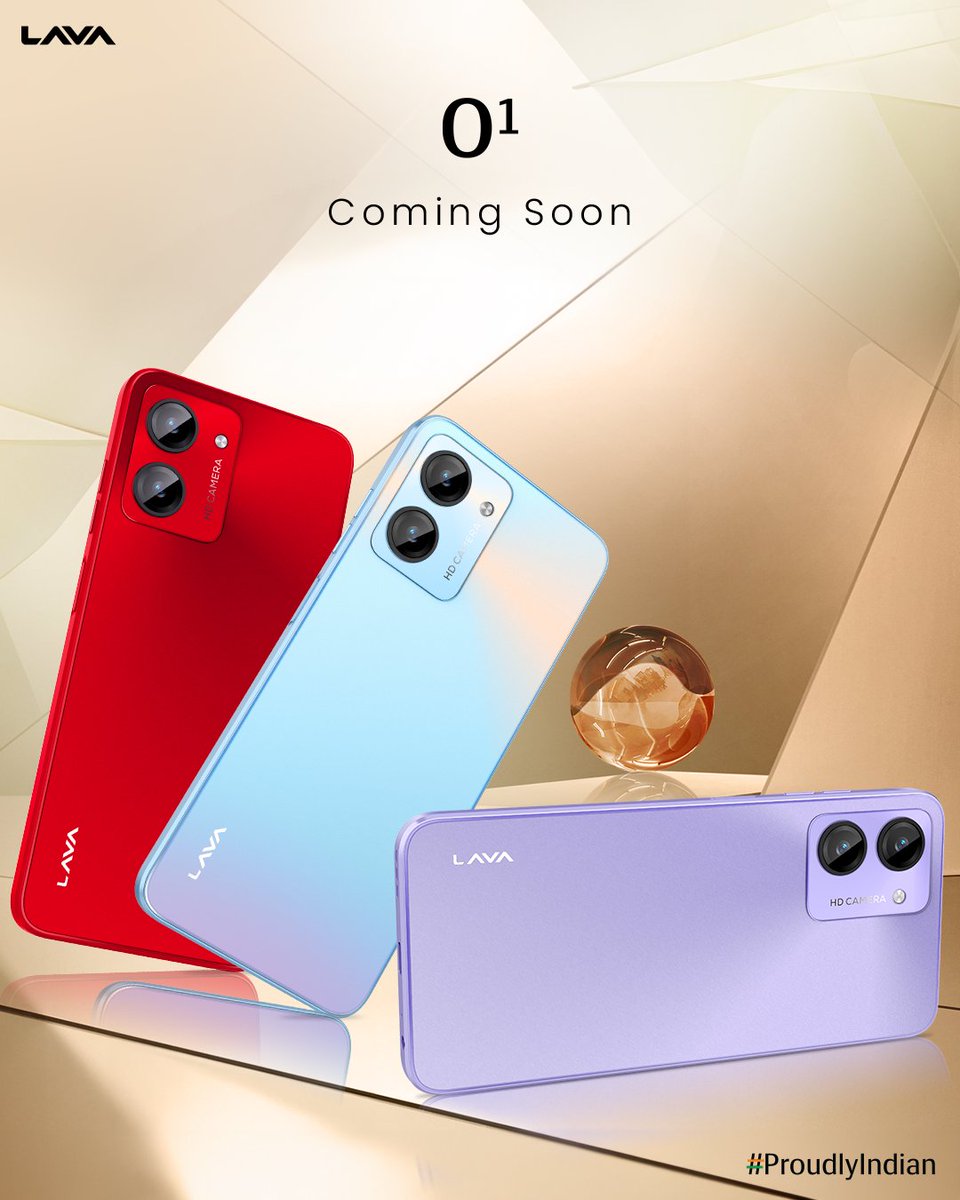 TechKard's tweet photo. Here is the official first look at Lava O1, launching soon...

#Lava #LavaO1 #ProudlyIndian https://t.co/lvrHvjJPX5