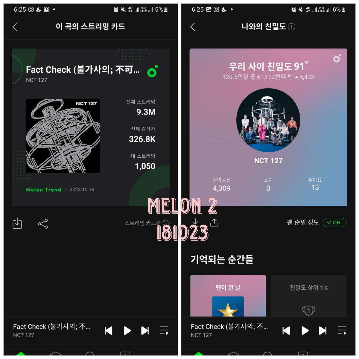 infoteam127's tweet photo. [MELON CREW] 
18/10/2023
20 TIM
(1-4)

#MelonCrew #StreamingCrew127 
@127Fund https://t.co/4tfXMO51JS