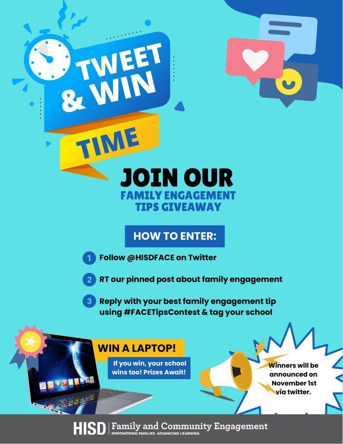HISD Family & Community Engagement tweet media