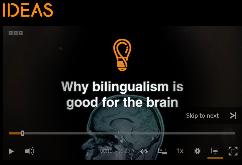 CIOL_Linguists's tweet photo. Are there any benefits to being bilingual? Turns out there are some surprising upsides! Watch this new video from BBC Ideas and find out what bilingualism does to the brain:
https://t.co/d3MmPDyzdV
#Languages #Bilingual #Brain #CIOL #BBCIdeas https://t.co/DjwGZyfZ3U