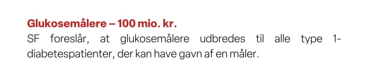 Eva Tingkær (@evatingkaer) on Twitter photo Sådan <a href="/SFpolitik/">SF</a> <a href="/PiaOlsen/">Pia Olsen Dyhr</a> og <a href="/KirstenNormann/">Kirsten Normann</a> 💪🏽 100 mio kr til sensorbaserede glukosemålere - det er vigtigt skridt i opgør med #postnummerlotteri. I <a href="/DiabetesDK/">Diabetesforeningen</a> kæmper vi for at <a href="/regeringDK/">Regeringen</a> følger med + T2-diabetes med insulinbehov flere gange dagl også får adgang #dkpol Sådan <a href="/SFpolitik/">SF</a> <a href="/PiaOlsen/">Pia Olsen Dyhr</a> og <a href="/KirstenNormann/">Kirsten Normann</a> 💪🏽 100 mio kr til sensorbaserede glukosemålere - det er vigtigt skridt i opgør med #postnummerlotteri. I <a href="/DiabetesDK/">Diabetesforeningen</a> kæmper vi for at <a href="/regeringDK/">Regeringen</a> følger med + T2-diabetes med insulinbehov flere gange dagl også får adgang #dkpol