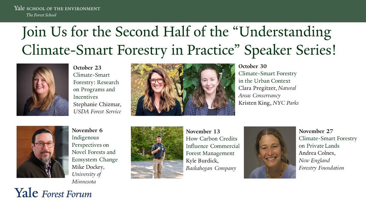 Yale Forestry tweet media