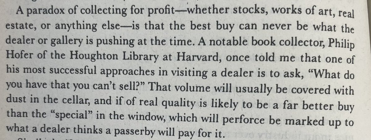 Speedwell_LLC's tweet photo. “The best buy can never be what the dealer is pushing at the time” 

John Templeton buying art the same way he bought stocks. https://t.co/JdB1uRFETw