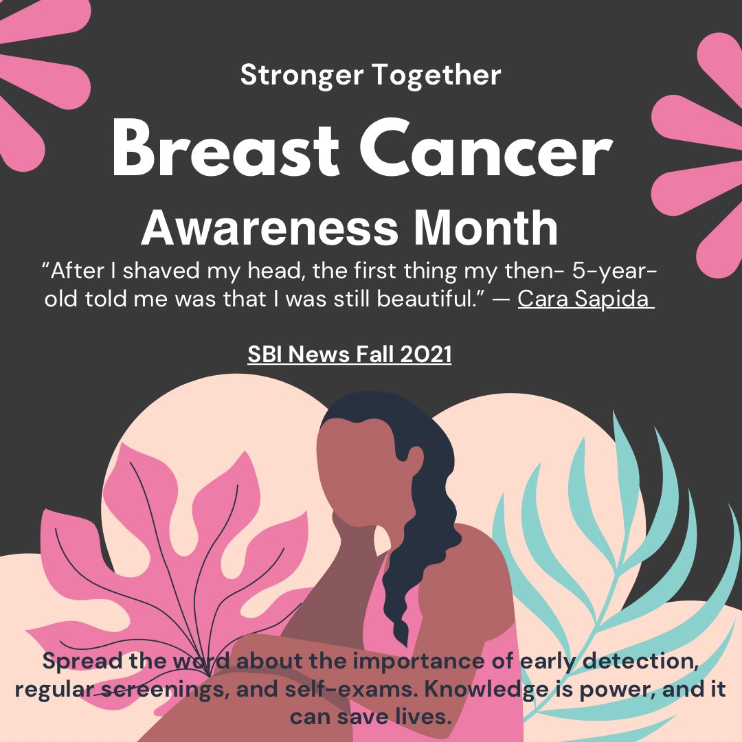 Nidhi Sharma MD (@drnidhisharmaa) on Twitter photo ✨ #BreastCancerAwarenessMonth! ✨
Wellness Wednesday: Supporting breast cancer survivors
#EndTheConfusion
1 in 8 women are diagnosed with breast cancer during their lifetime.
Engaging personal patient story: <a href="/BreastImaging/">Society of Breast Imaging</a> News
<a href="/RadiologyACR/">American College of Radiology</a>
<a href="/40not50/">40not50</a> <a href="/PatientEdMD/">PatientEducationMD</a> #BCAM ✨ #BreastCancerAwarenessMonth! ✨
Wellness Wednesday: Supporting breast cancer survivors
#EndTheConfusion
1 in 8 women are diagnosed with breast cancer during their lifetime.
Engaging personal patient story: <a href="/BreastImaging/">Society of Breast Imaging</a> News
<a href="/RadiologyACR/">American College of Radiology</a>
<a href="/40not50/">40not50</a> <a href="/PatientEdMD/">PatientEducationMD</a> #BCAM