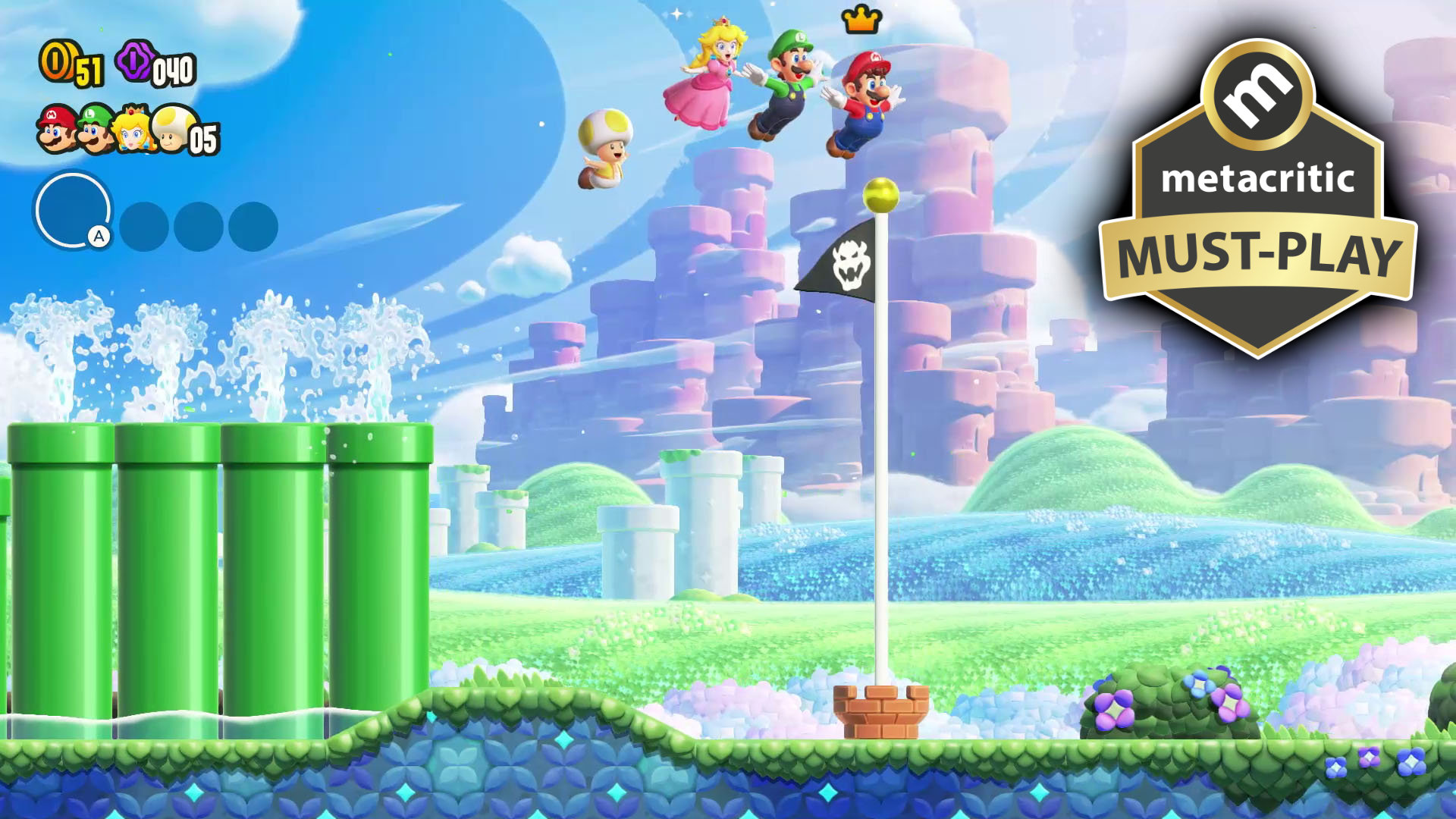 Super Mario Bros. Wonder Opens at a Higher Metacritic Rating than